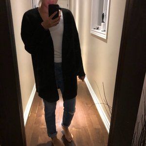 Oversized wool jacket